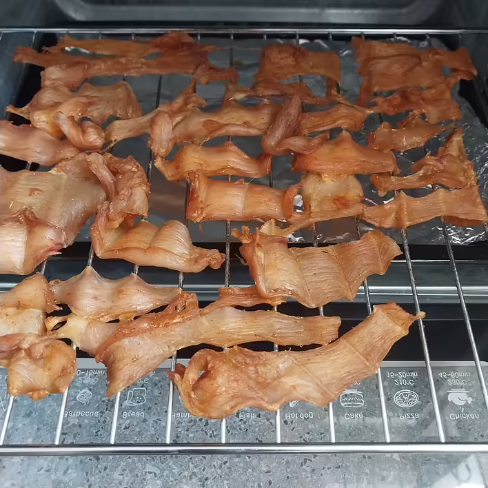 майже готові курячі джерки