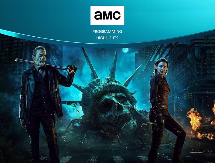 Обкладинка допису: Липень на телеканалі AMC:  повернення «Dead City», новий сезон «Daryl Dixon» та кіно щовечора