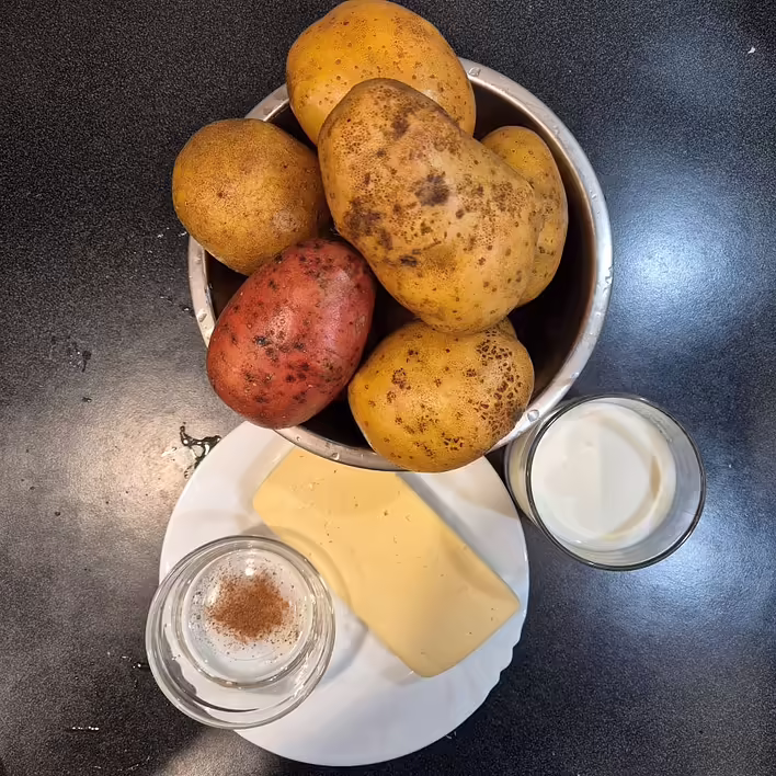 продуктовий набір для пюре та сирної скоринки