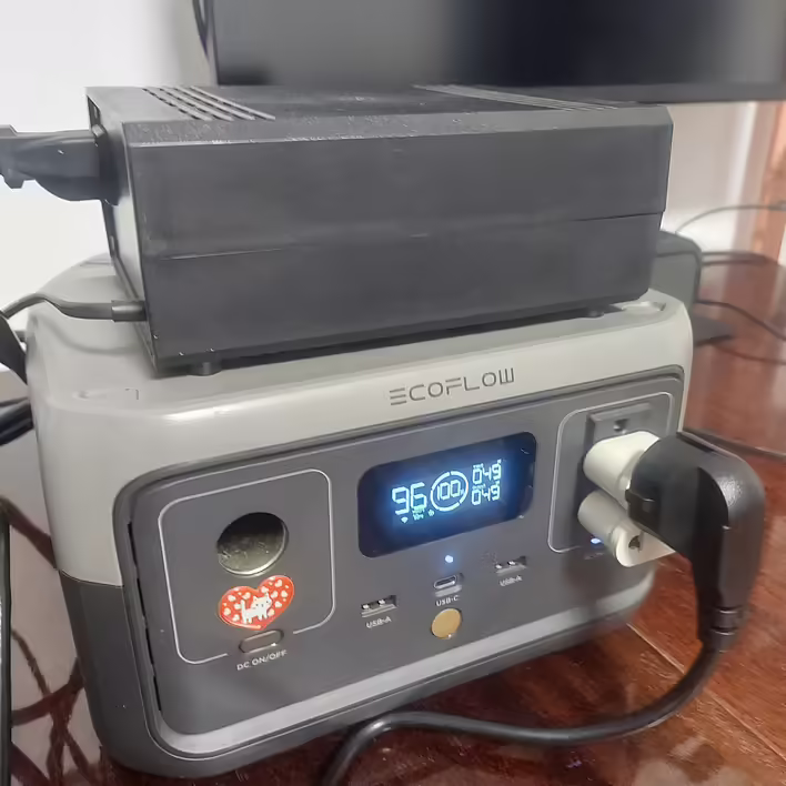 EcoFlow River 2 (USA) as an UPS for Bambu Lab P1S