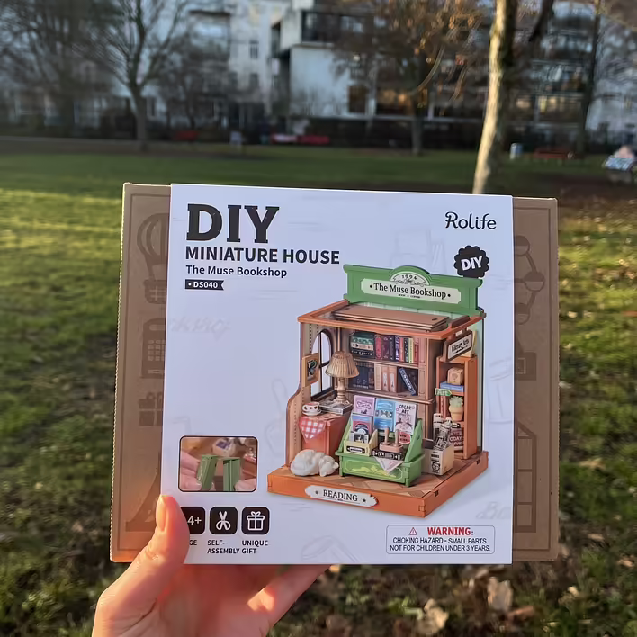 Miniaturowa księgarnia The Muse Bookshop. Kącik marzeń dla miłośników książek