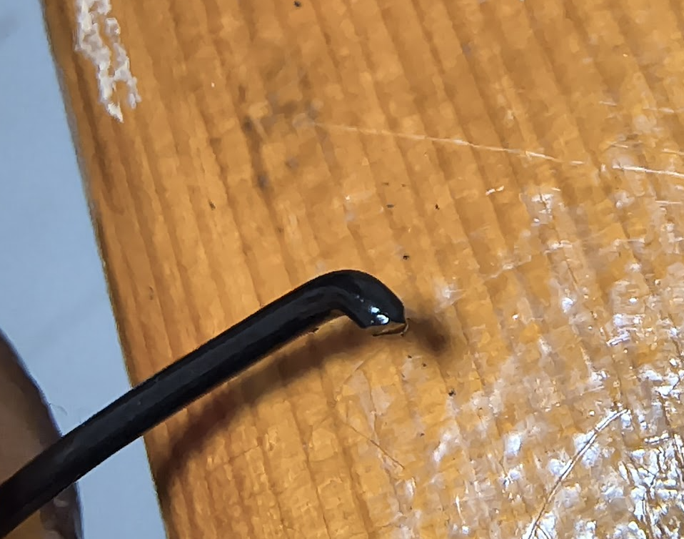 VVM філамент; обрізаний край;