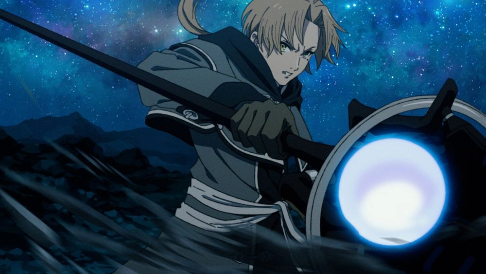 Beitrags-Cover: Mushoku Tensei: Jobless Reincarnation — Staffel 3 hat ein neues Schlüsselvisual erhalten.