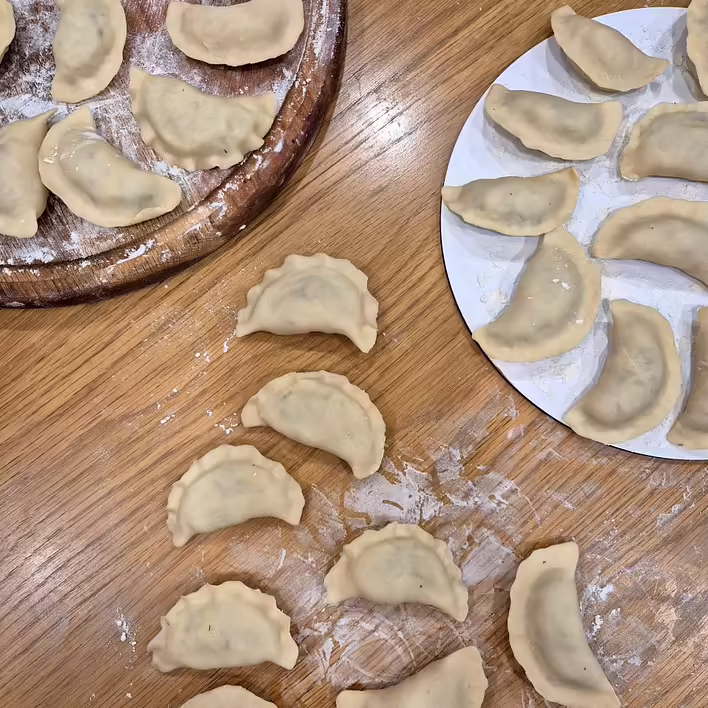 #What to prepare on Christmas Eve. Lean dumplings with potatoes: a simple step-by-step recipe with photos