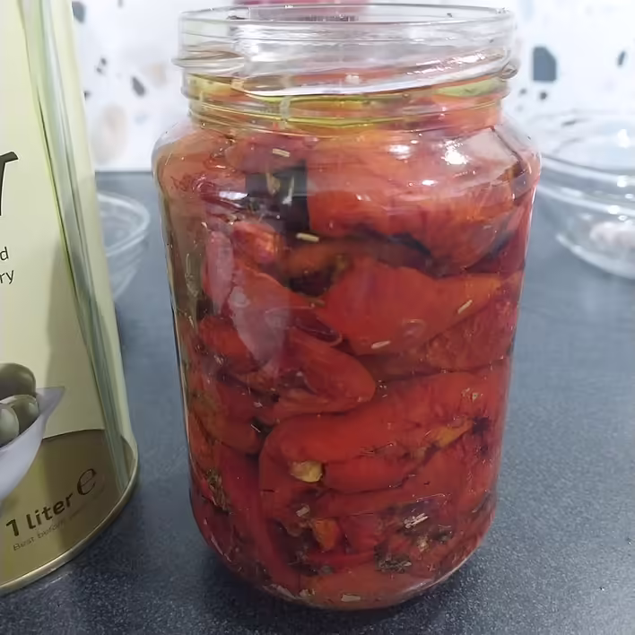 заливаємо оливковою олією