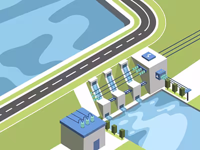 Water supply automation: pressure, flow, and pumping station control