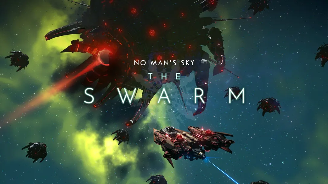 Post cover: No Man's Sky is getting the The Swarm update with large space battles.