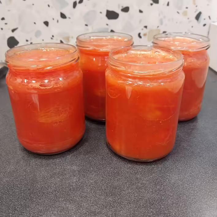 залили соком