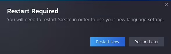 Restart (Steam)