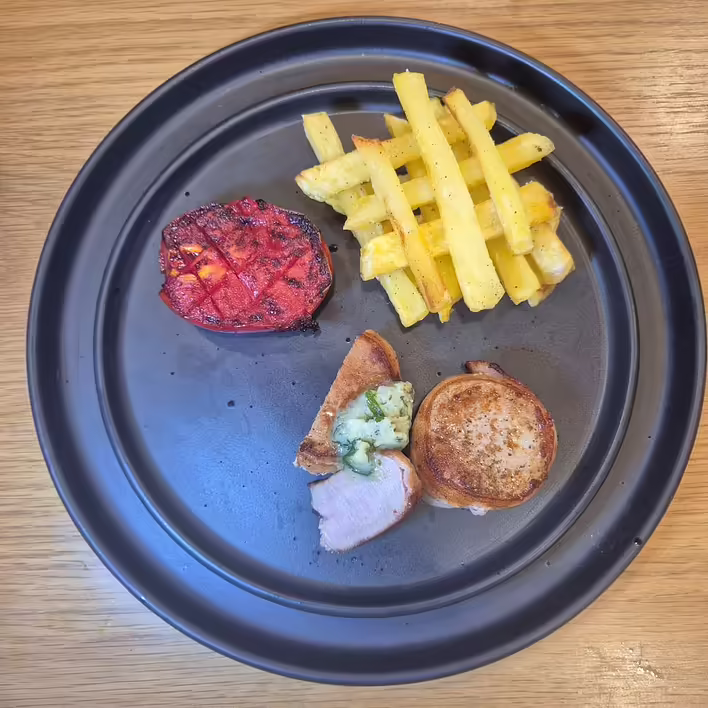 ось така презентація страви вийшла у нас