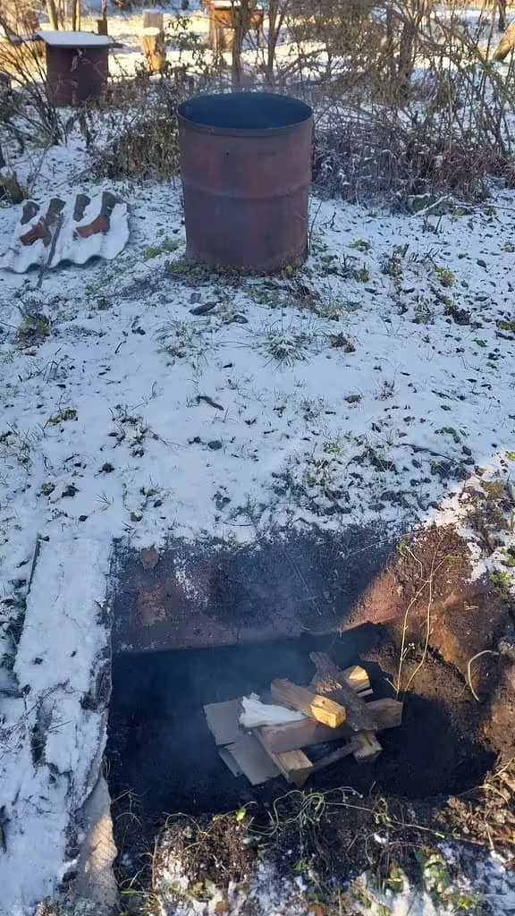 прогріваємо бочку