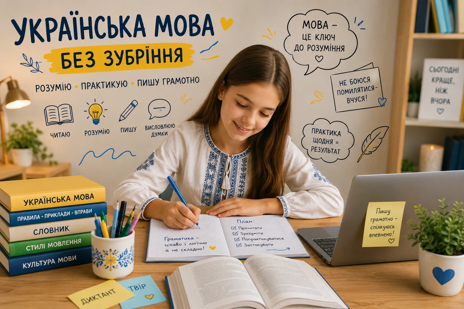 Ukrainische Sprache ohne Auswendiglernen: Warum einige Kinder leicht lernen und andere nicht