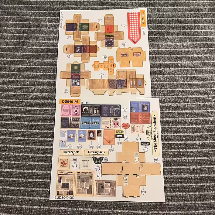 Папір для створення книг, газет та картин