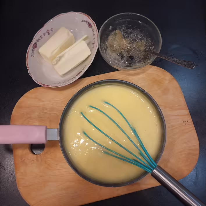 Проміжний етап приготування курду