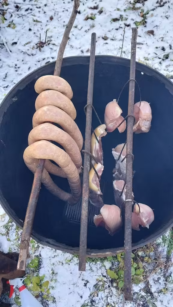 закладка бочки