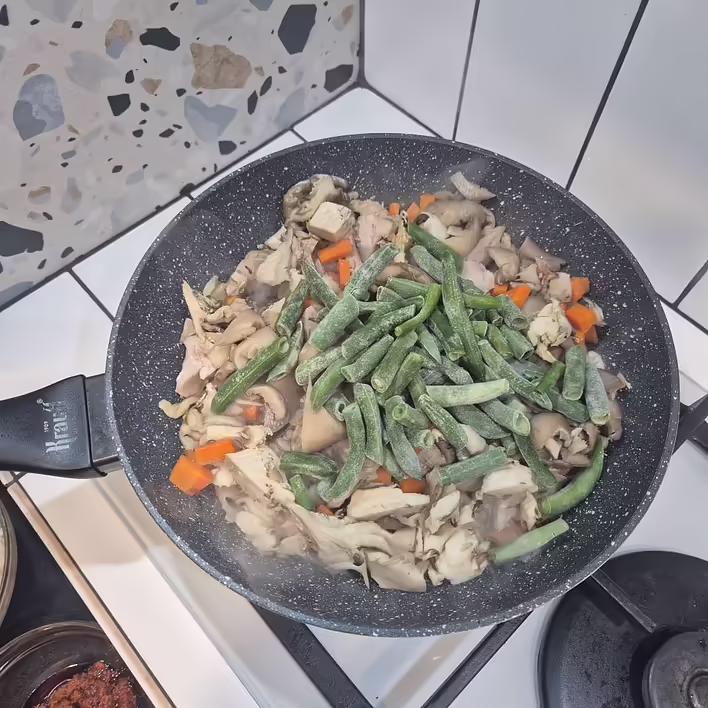 ...та стручкову квасолю