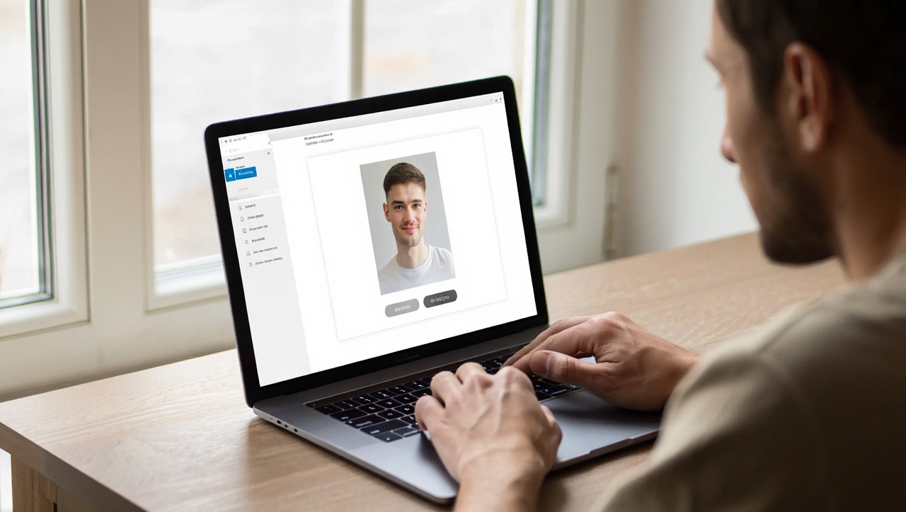 Online document photo