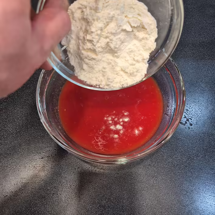 додаємо борошно