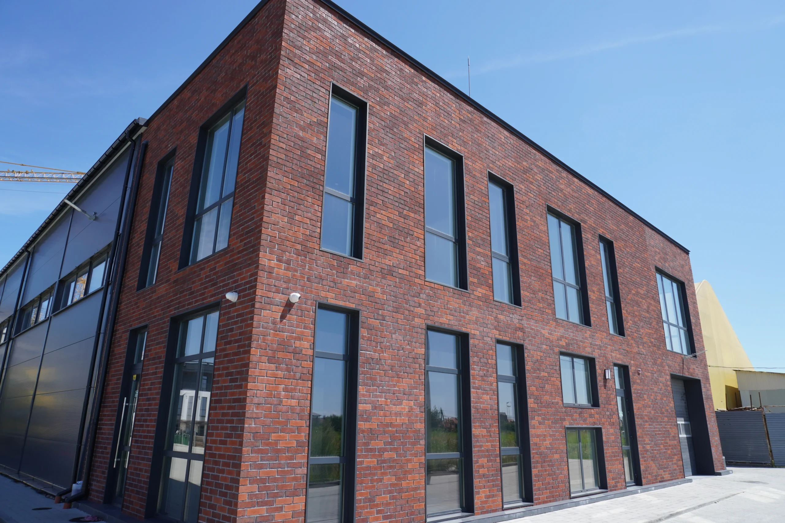 Фасад з клінкерних термопанелей: плитка Aria Rustica (HF21), виробник King Klinker