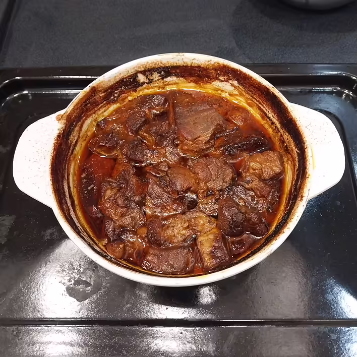 результат через сумарно 3 з половиною годин смаження/томлення