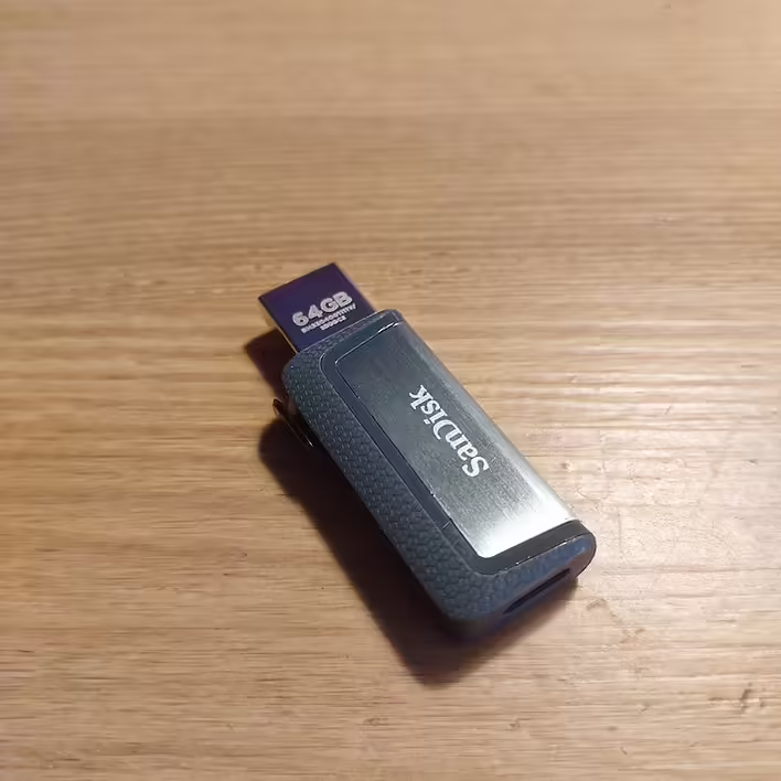 SanDisk Ultra Dual 64GB висунутий стандартний USB