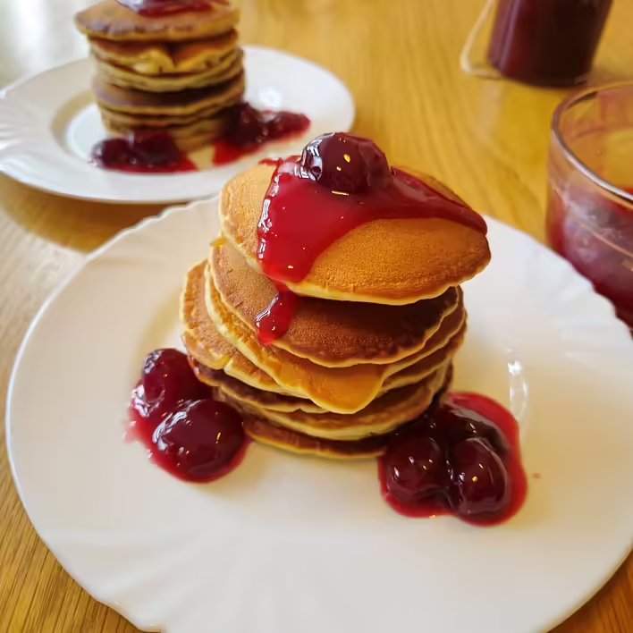 2 порції панкейків