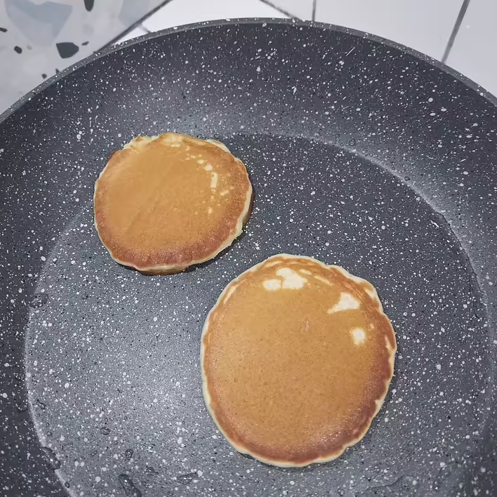 підсмажена сторона панкейка