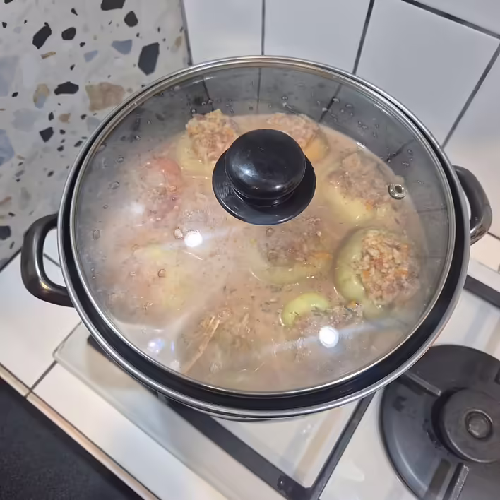 у процесі тушкування