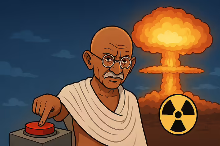 ☢️ Dlaczego Gandhi staje się nuklearnym maniakiem w Civilization