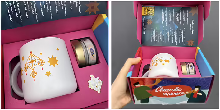 вміст моєї святкової скриньки