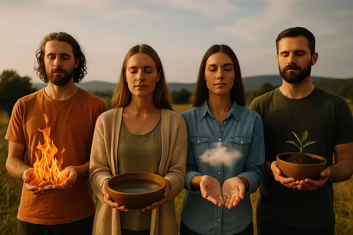 Вогонь, Вода, Повітря, Земля… та Дух: П’ять елементів внутрішнього балансу