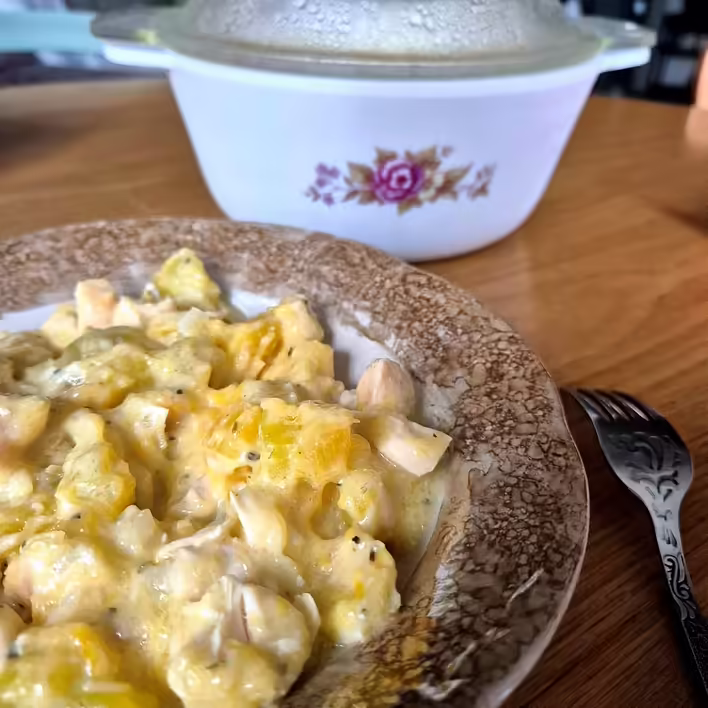 #Cooking with Pumpkin. Stewed Pumpkin with Chicken Fillet and Cream Cheese. Step-by-Step Recipe with Photos