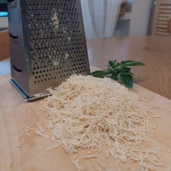 натерли пармезаг