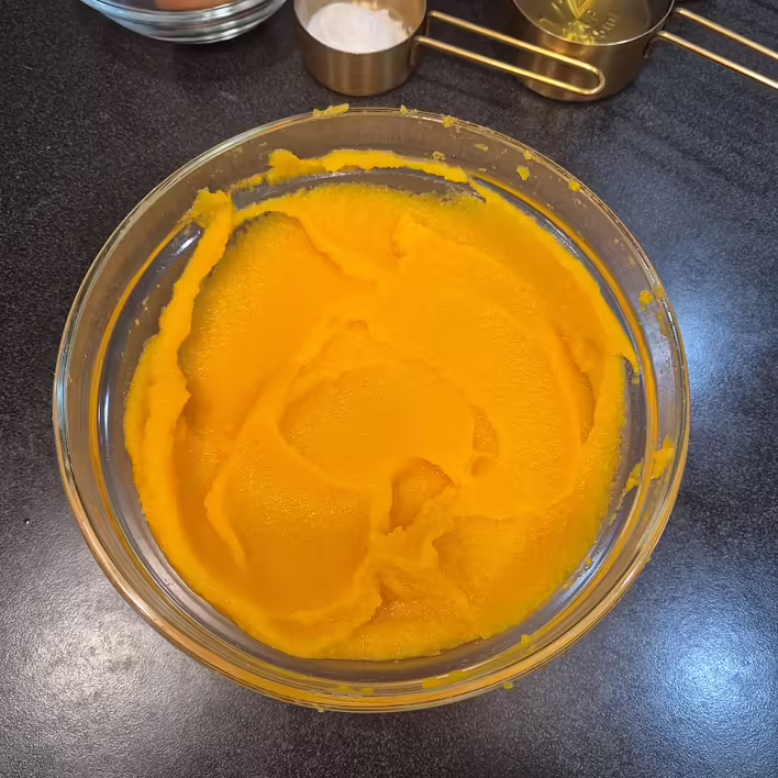 Готове гарбузове пюре