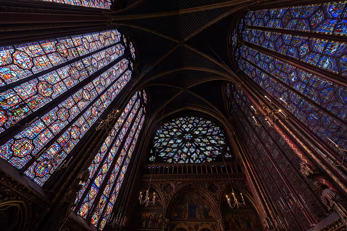 Rose window: a symbol of light, faith, and geometric perfection