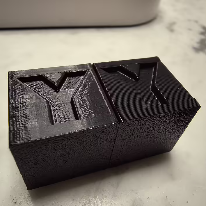 Was ist die Schichthöhe beim 3D-Drucken? Wir klären das am Beispiel einer Düse von 0,4 mm (Bambu Lab P1S)