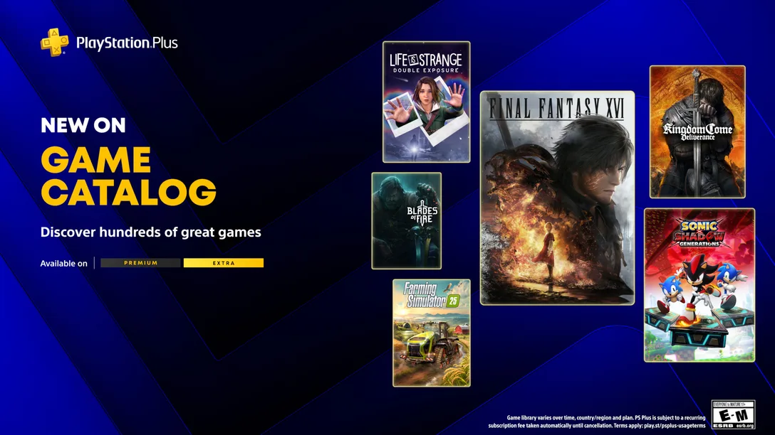 PlayStation Plus im Juni: Final Fantasy XVI, Sonic X Shadow Generations, Kingdom Come: Deliverance und andere Titel