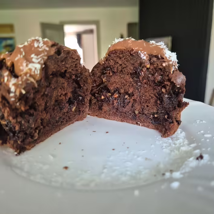 кекс в розрізі