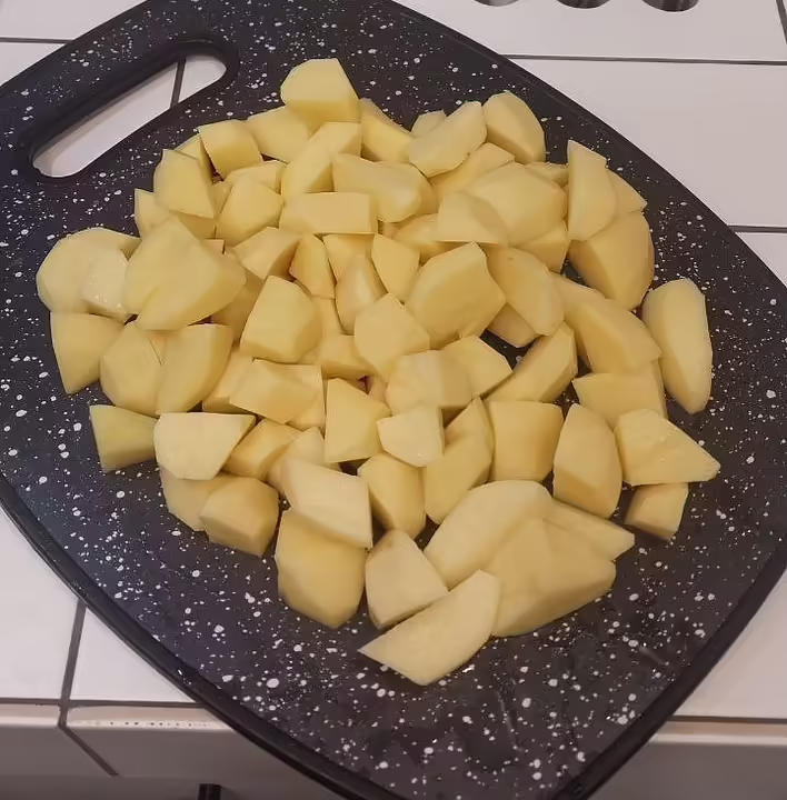 порізана картопля