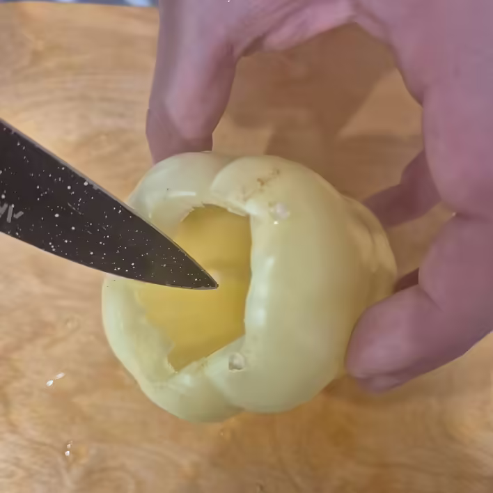 процес чистки перця