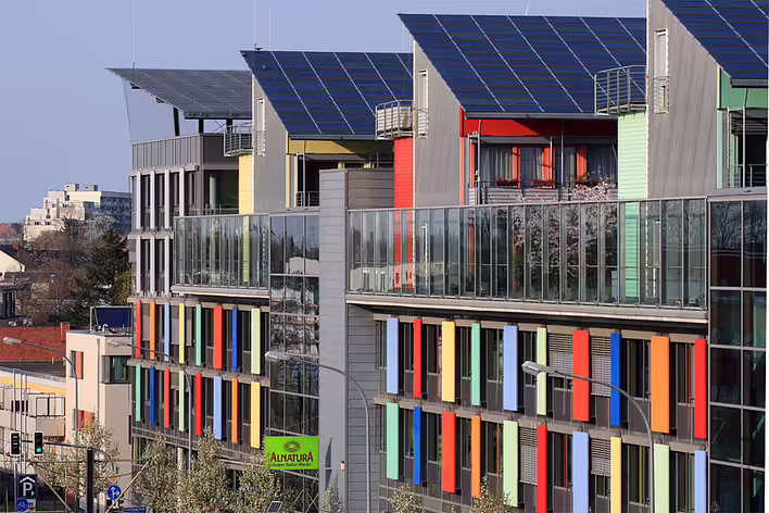 Квартал Вобан у Фрайбурзі (Німеччина) "Джерело - apolitical.co"