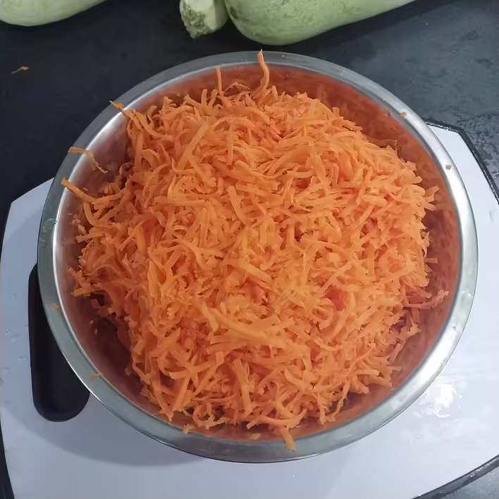 натерли моркву