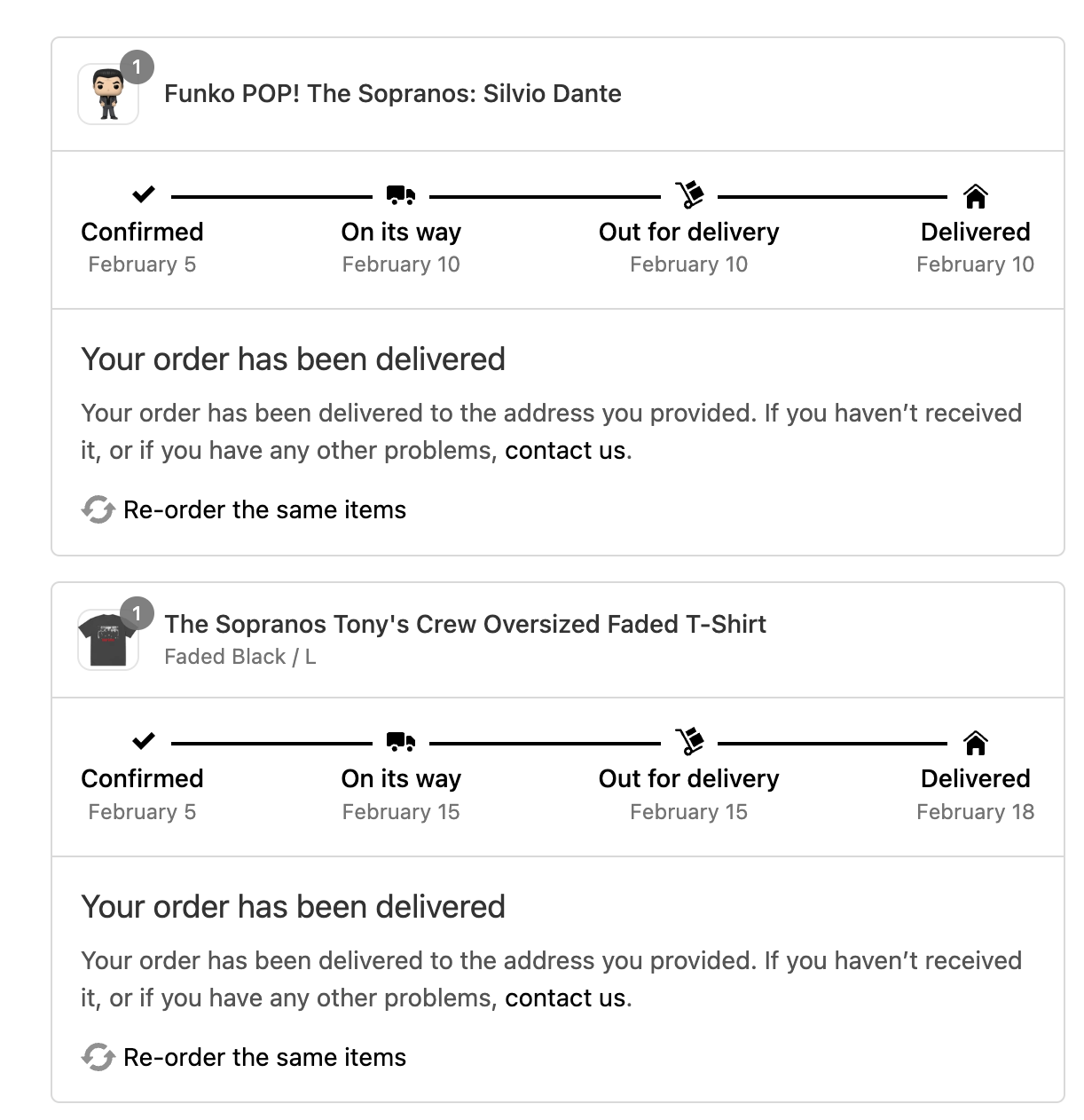 HBO Shop трекінг