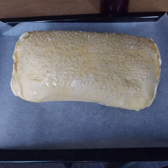 ...та посипаємо кунжутом