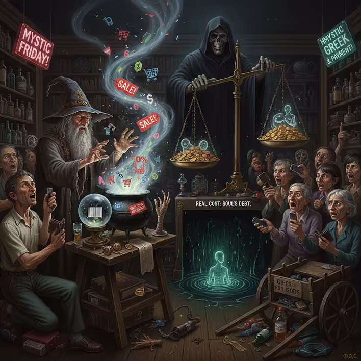 Прейскурант на спасіння душі: Чому у світобудови не буває «чорних п'ятниць»